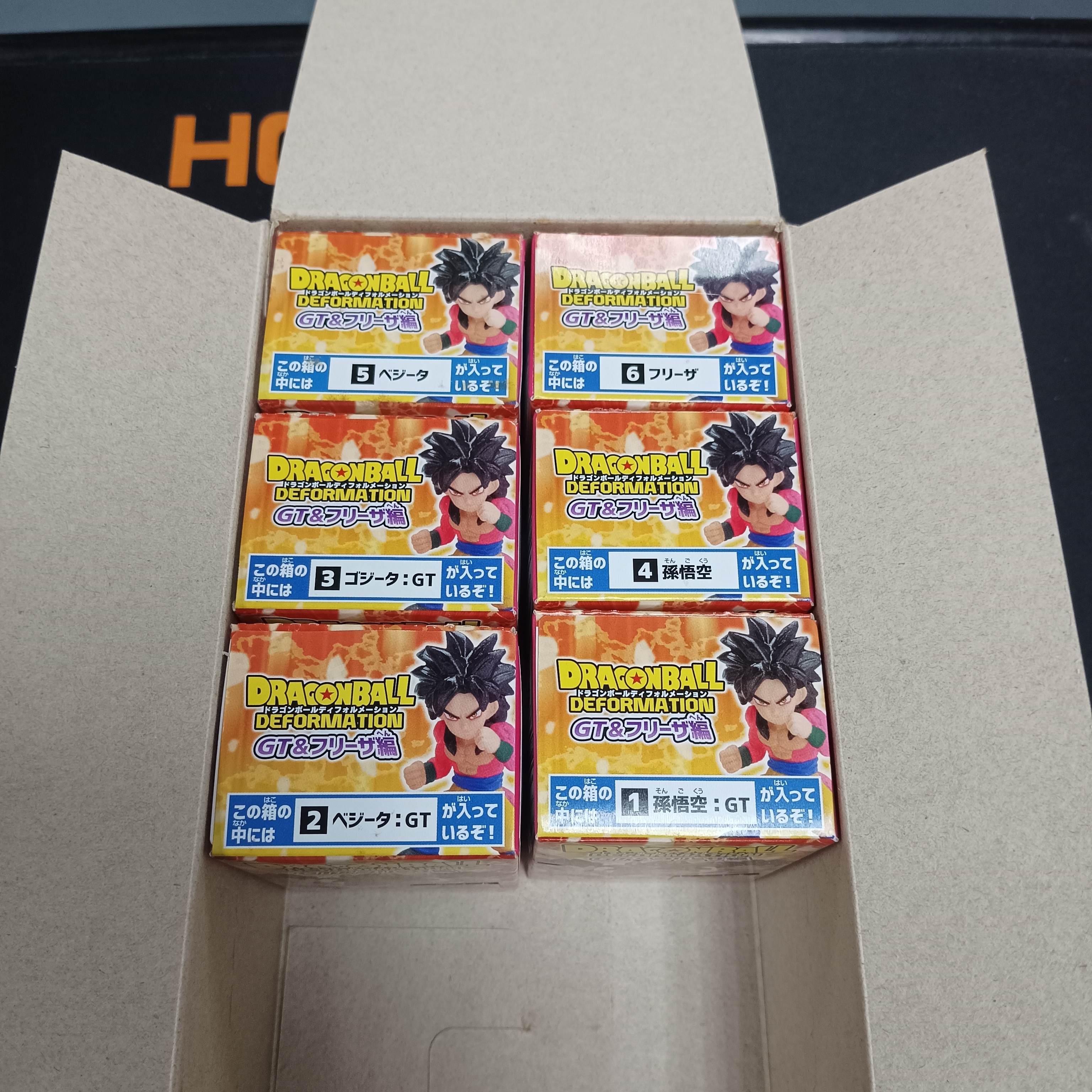 寄賣-龍珠系列-Deformation GT編 一套6隻