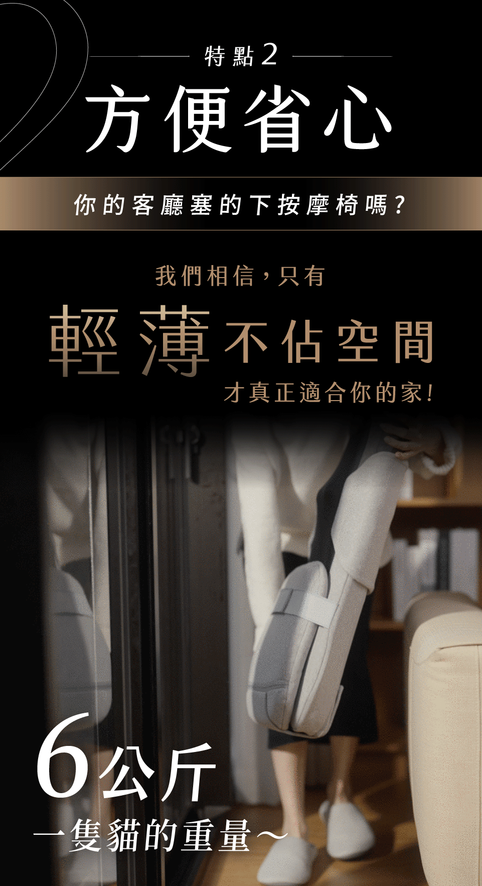 按摩椅墊 方便搬移