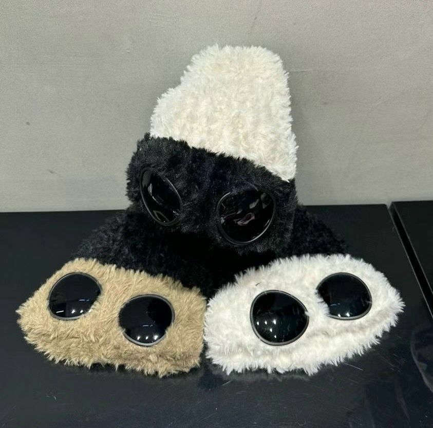 假太陽眼鏡針織冷帽 H703