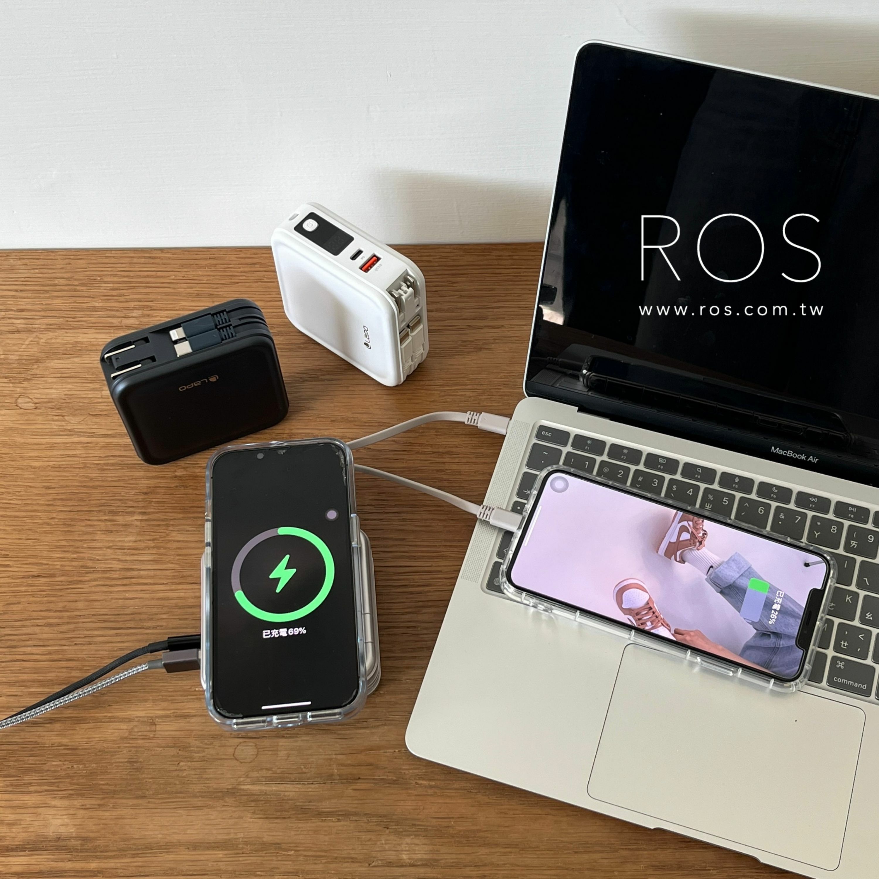 LaPO 超進化八合一 10000mAh 無線快充行動電源 (3colors)