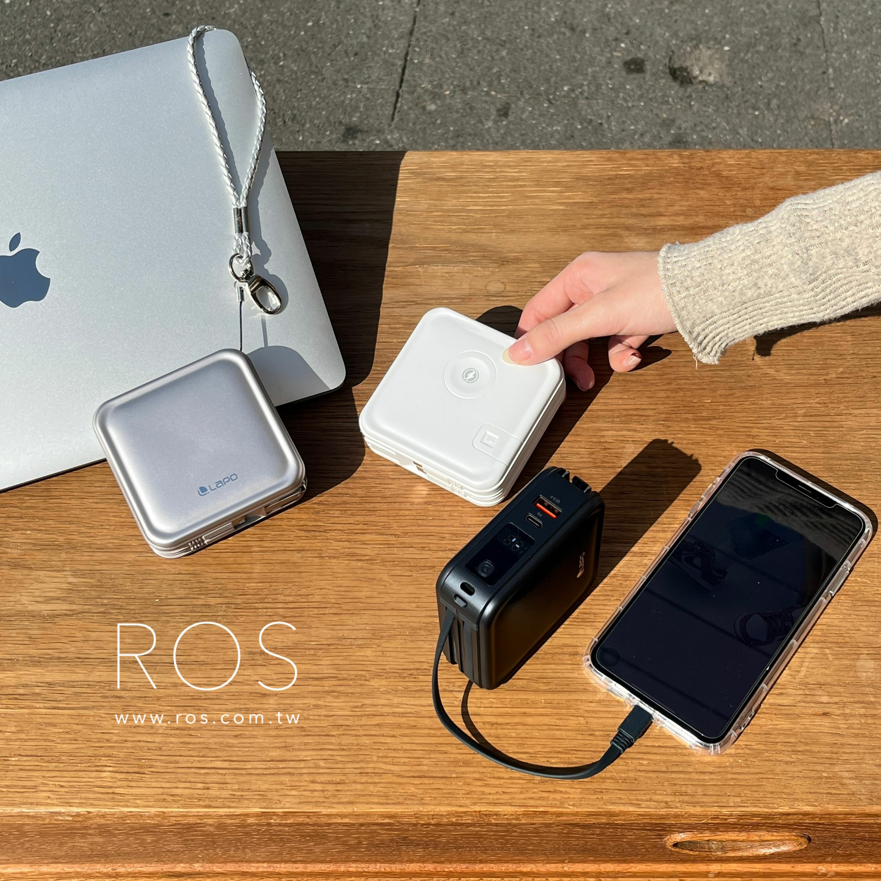 LaPO 超進化八合一 10000mAh 無線快充行動電源 (3colors)