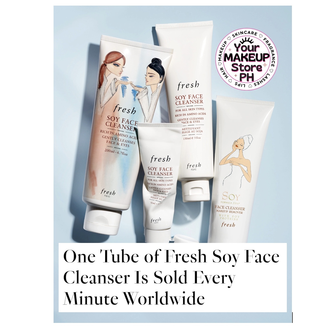 FRESH Soy Makeup Removing Face Wash SIZE 5.1 oz/ 150 m