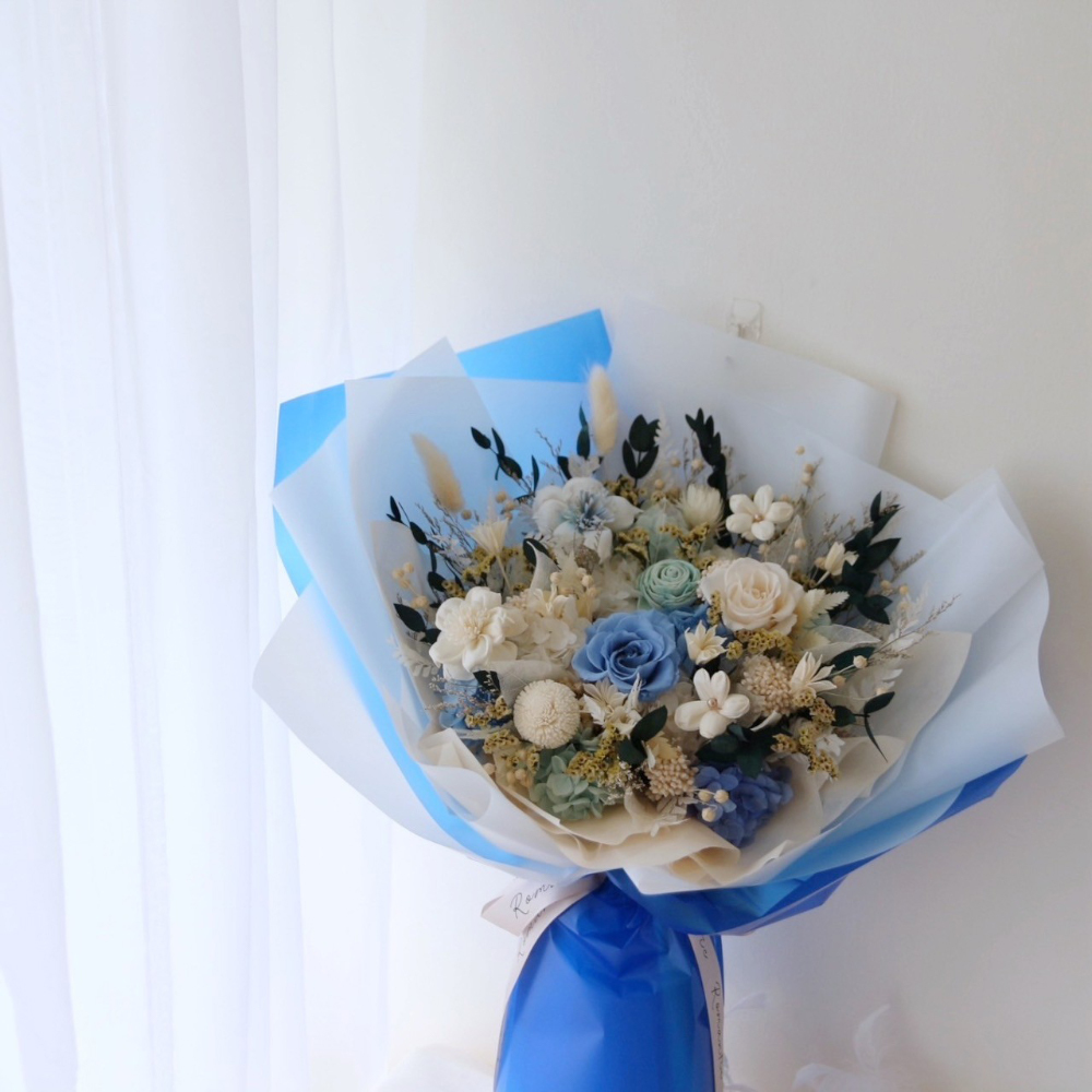 海 永生玫瑰花束