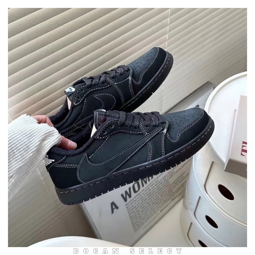 TRAVIS SCOTT X AIR JORDAN 1 倒鉤黑武士