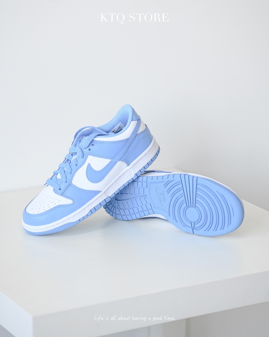 KTQ STORE ‧ Nike Dunk Low GS "University Blue" 北卡藍 女 大童 CW1590-103