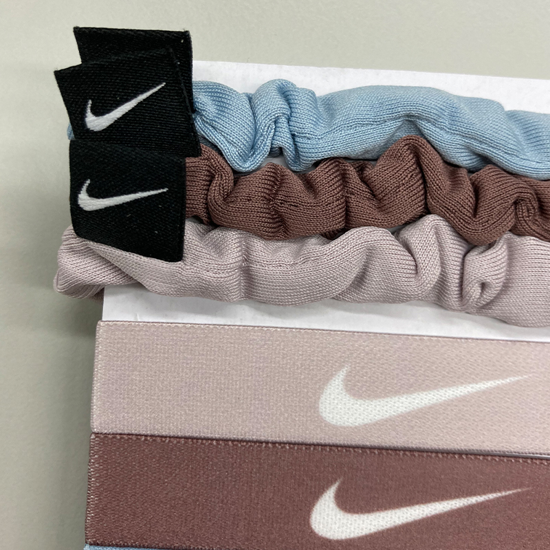 NIKE MIXED HAIRBAND 6 PK WITH POUCH 混搭式髮圈6入 DN3969-453 [台灣現貨]