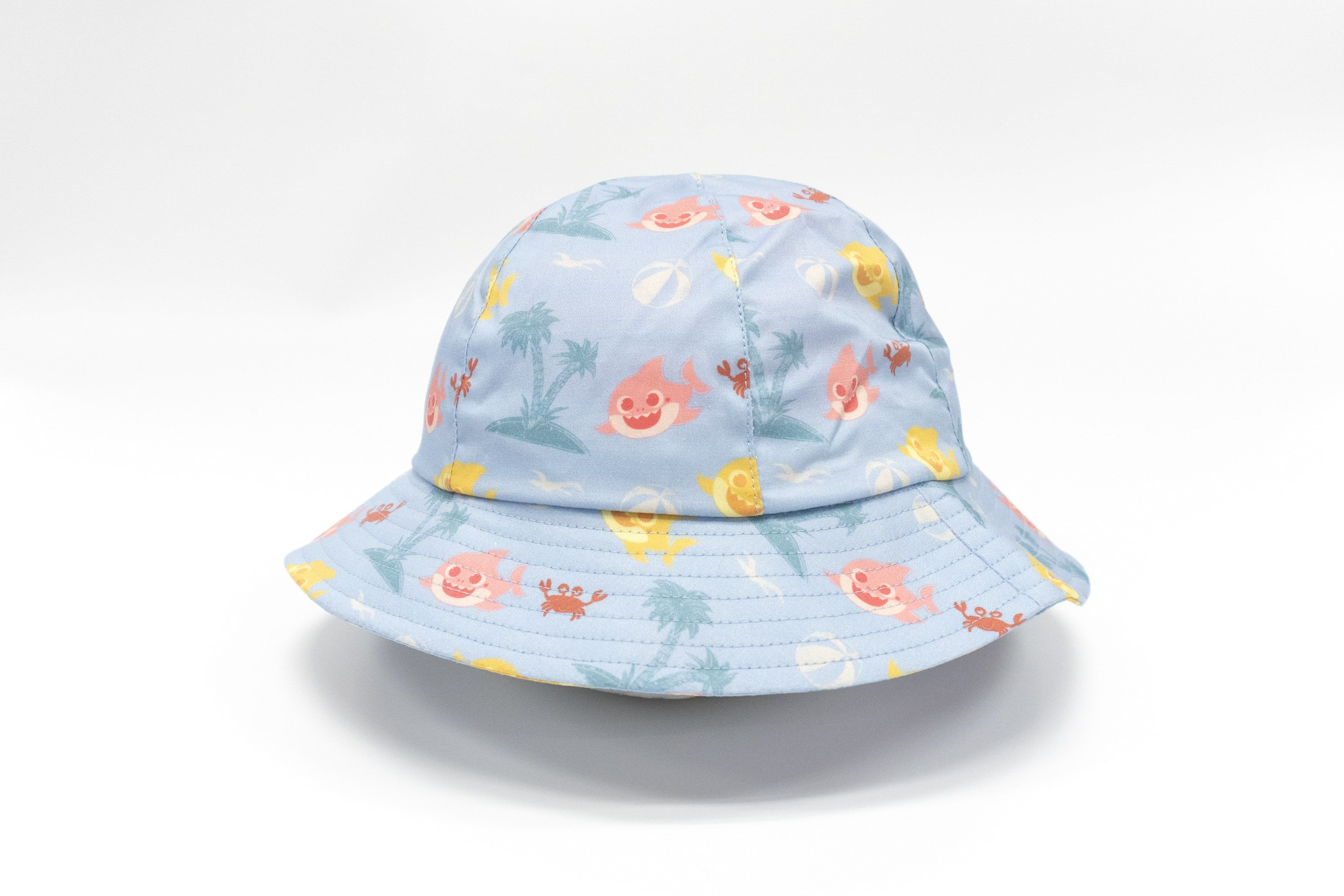 Baby Shark - 鯊魚寶寶 - 兒童漁夫帽- 藍色