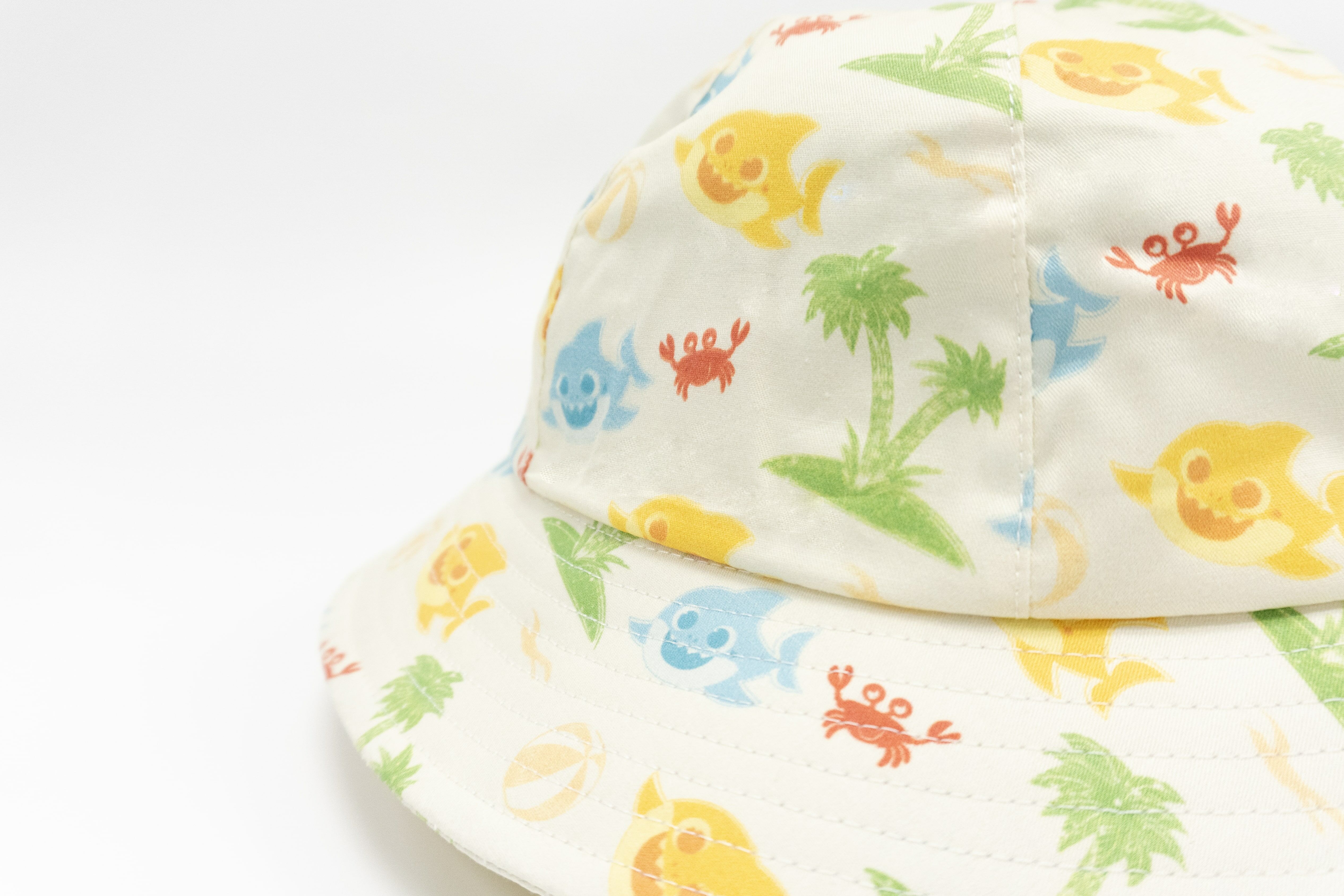 Baby Shark - 鯊魚寶寶 - 兒童漁夫帽- 黃色