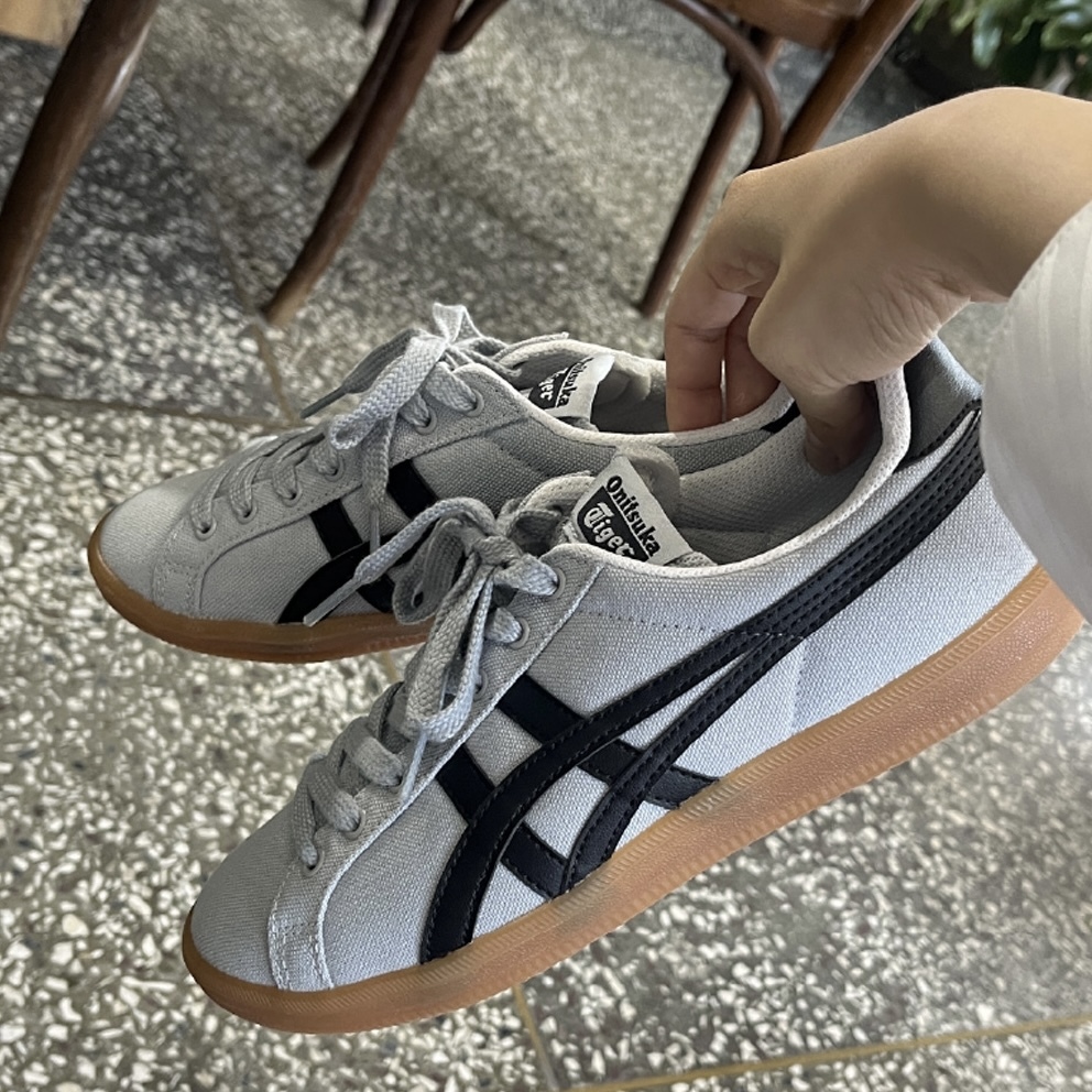 ONITSUKA TIGER DD TRAINER 鬼塚虎 焦糖底 霧藍色 麂皮 / 預購