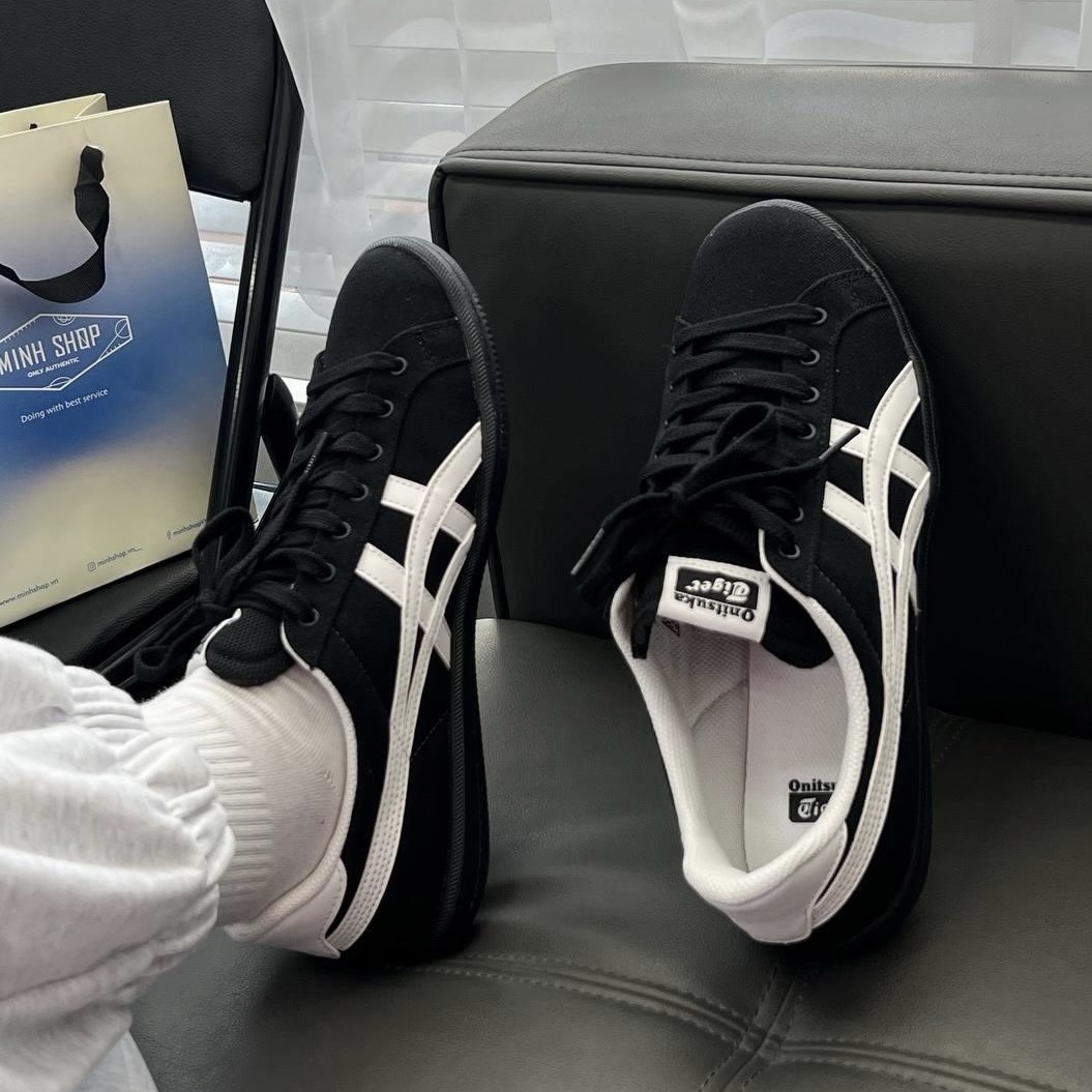 ONITSUKA TIGER DD TRAINER 鬼塚虎 黑白 黑色 帆布 / 預購