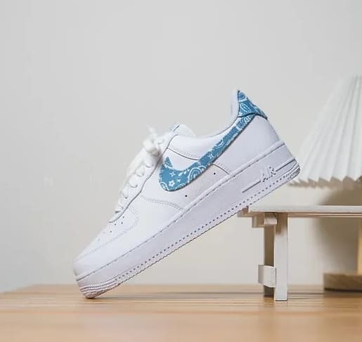 KTQ STORE ‧ Nike Air Force 1 "Blue Paisley" 變形蟲 天空藍 DH4406-100