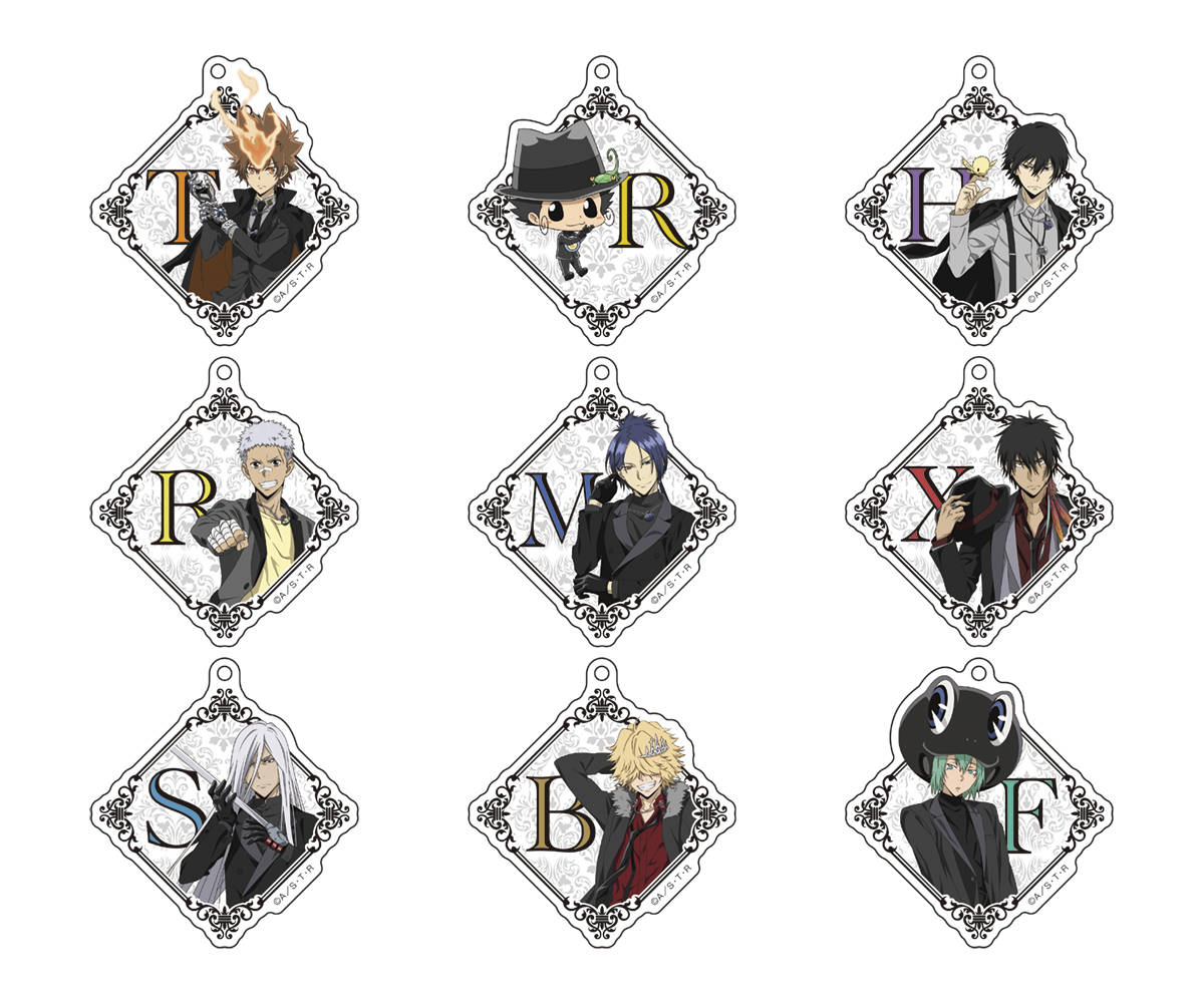 「ACG.GO」「預購」家庭教師HITMAN REBORN! 亞克力匙扣SET Black Suit Ver.