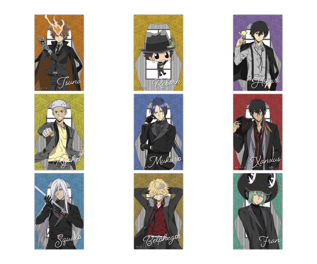 「ACG.GO」「預購」家庭教師HITMAN REBORN! 亞克力磚SET Black Suit Ver.