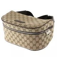 [S] GUCCI GG MONOGRAM SLING BAG,KHAKI, DD1D7ACD782C3CGS (SGC49)