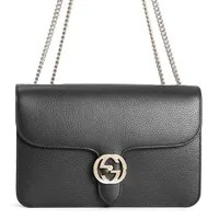 [S] GUCCI LARGE CONVERTIBLE HANDBAG,BLACK, 510303CA00G-1000 (SGC50)