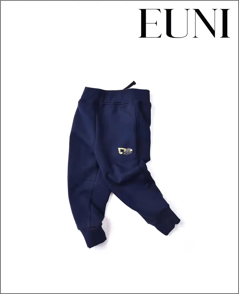 可愛工程車休閒褲