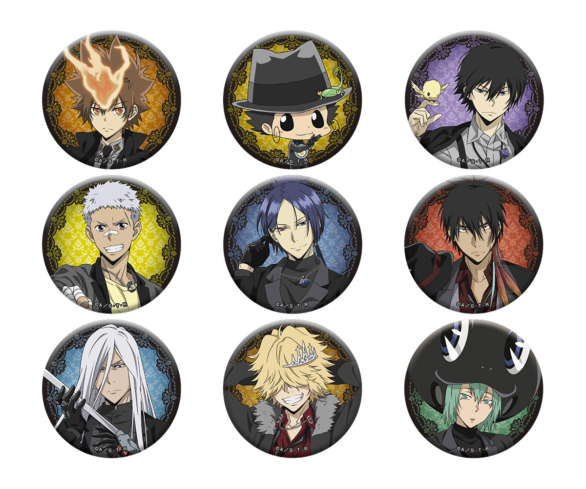 「ACG.GO」「預購」家庭教師HITMAN REBORN! 襟章SET Black Suit Ver.