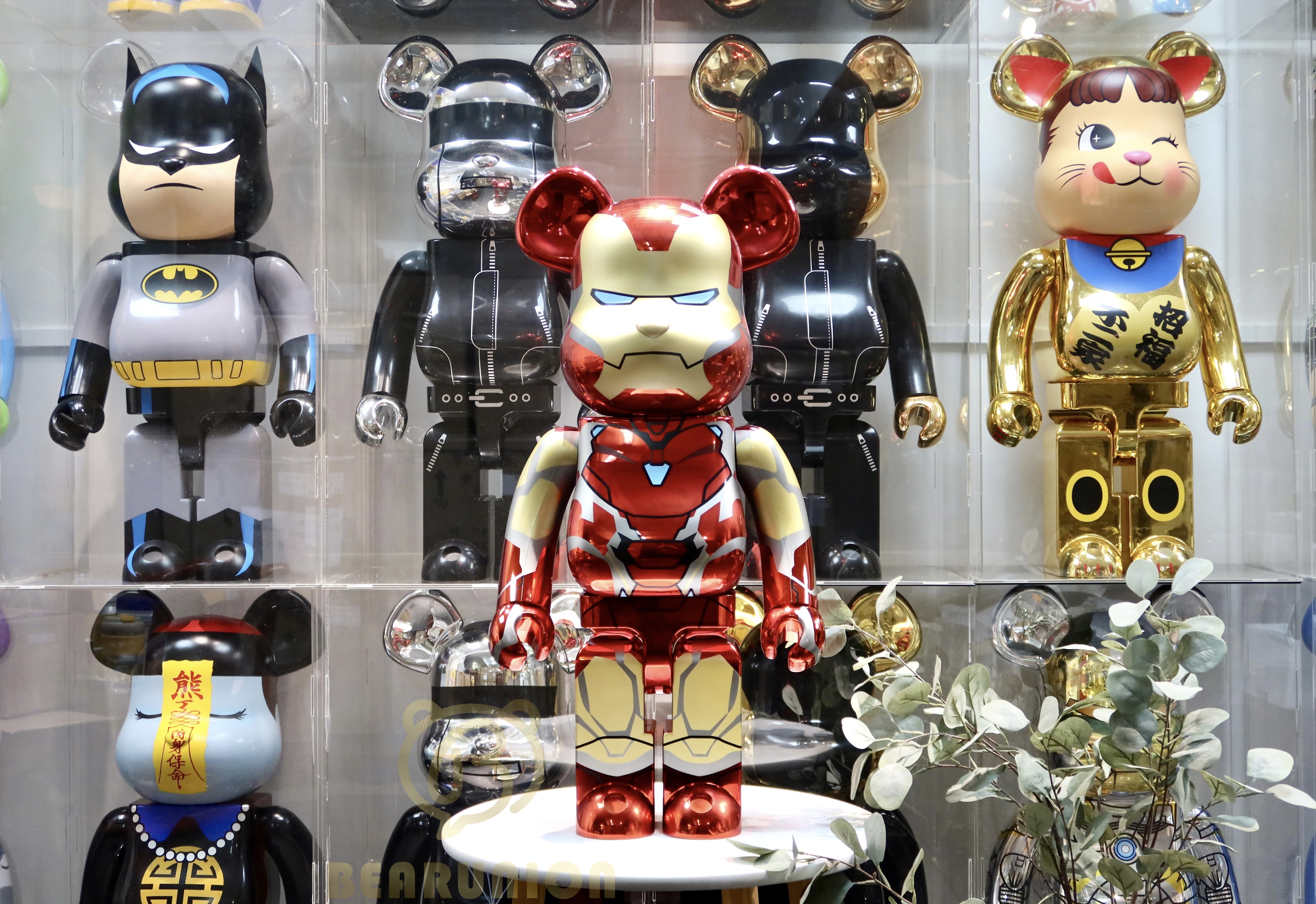 🥇現貨🥇Bearbrick 1000% IRON MAN MARK 85 CHROME