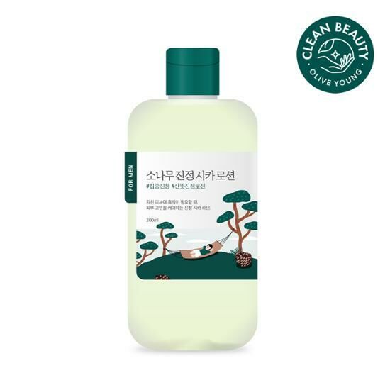 Round Lab For Men Pine Tree Soothing CICA Lotion 200ml