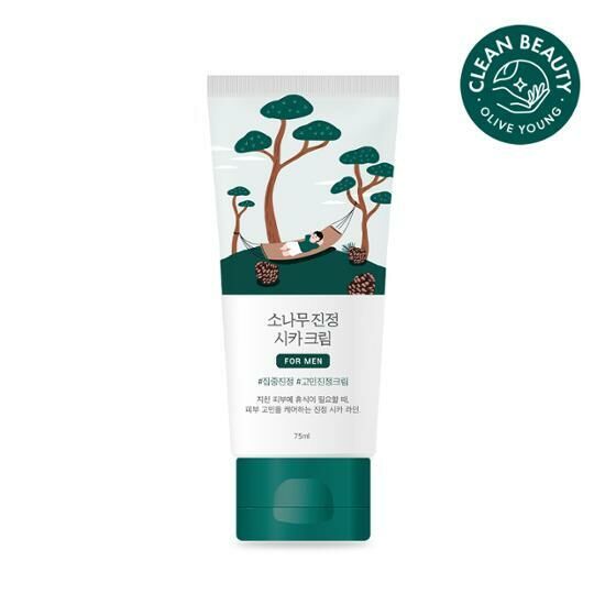 Round Lab For Men Pine Tree Soothing CICA Cream 75ml