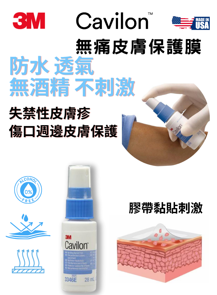 3M Cavilon 加膚康無痛皮膚保護膜 (28毫升噴裝)