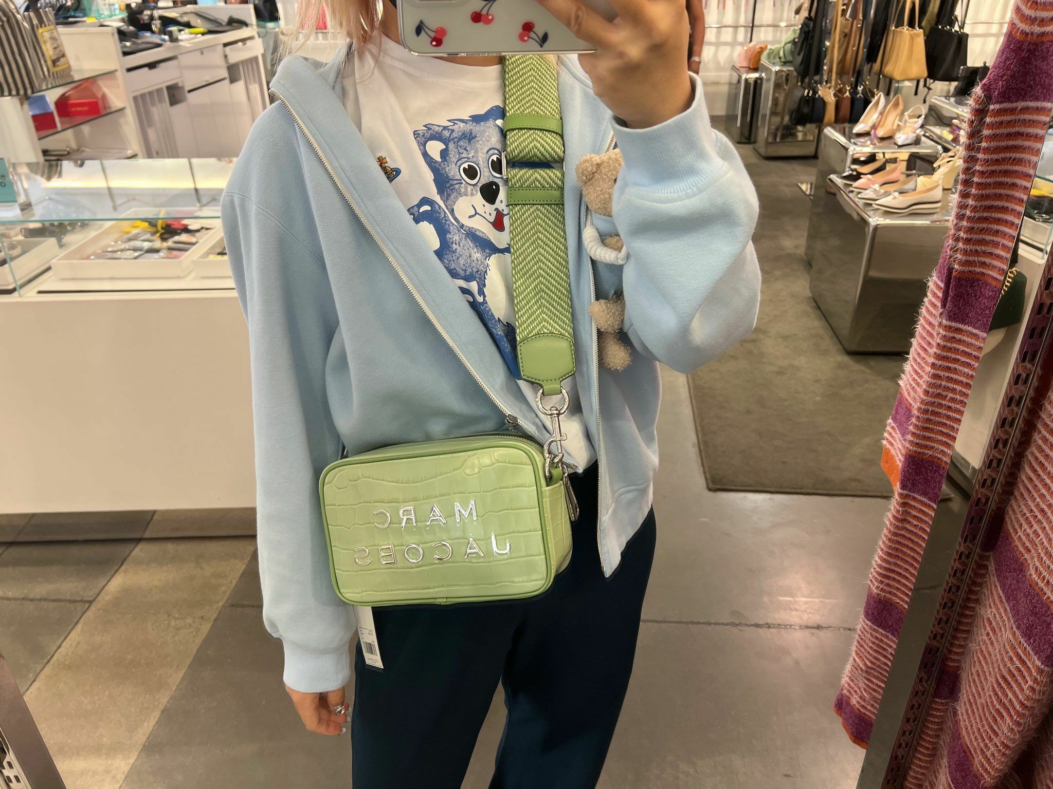 【預購】MARC JACOBS F013161 綠色相機包