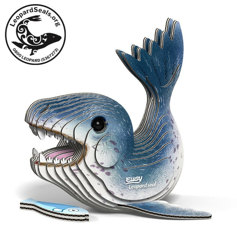 EUGY 3D Cardboard Kit Set Model - 074 Leopard Seal
