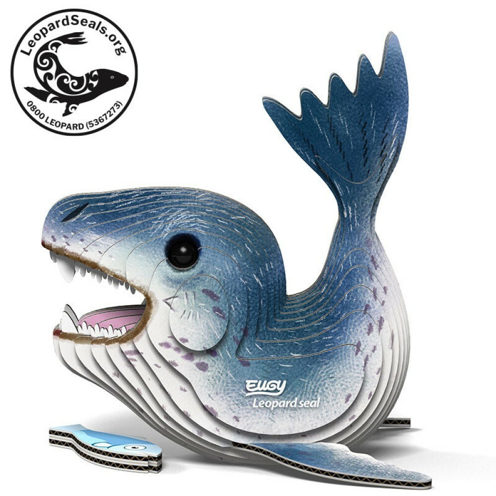 EUGY 3D Cardboard Kit Set Model - 074 Leopard Seal