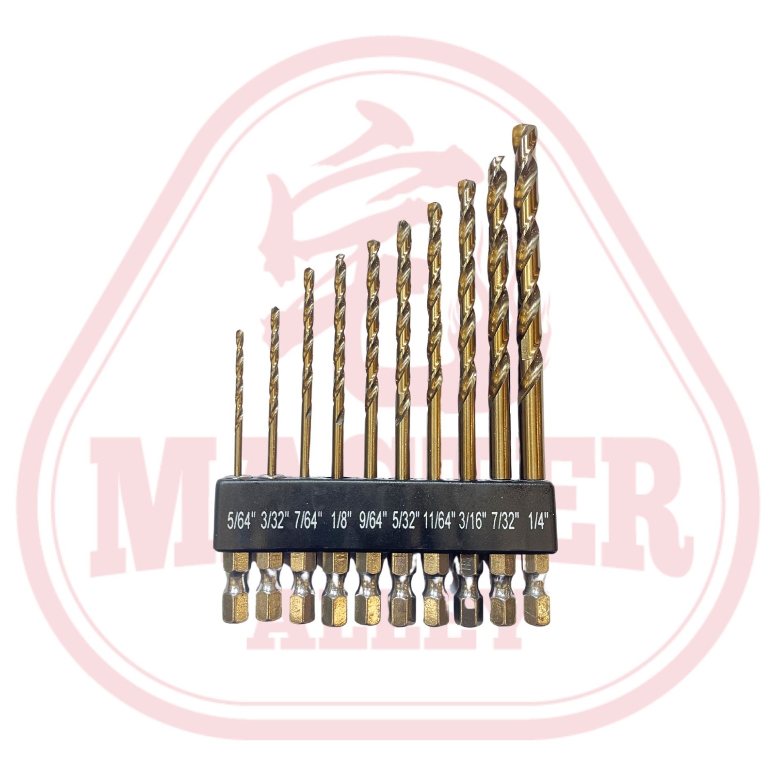 Beiter 6角柄HSS鋒鋼鑽咀 (10件套)