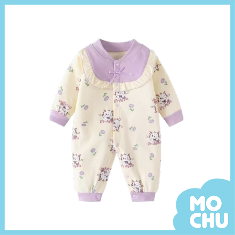 紫色小龍女長袖連身衣