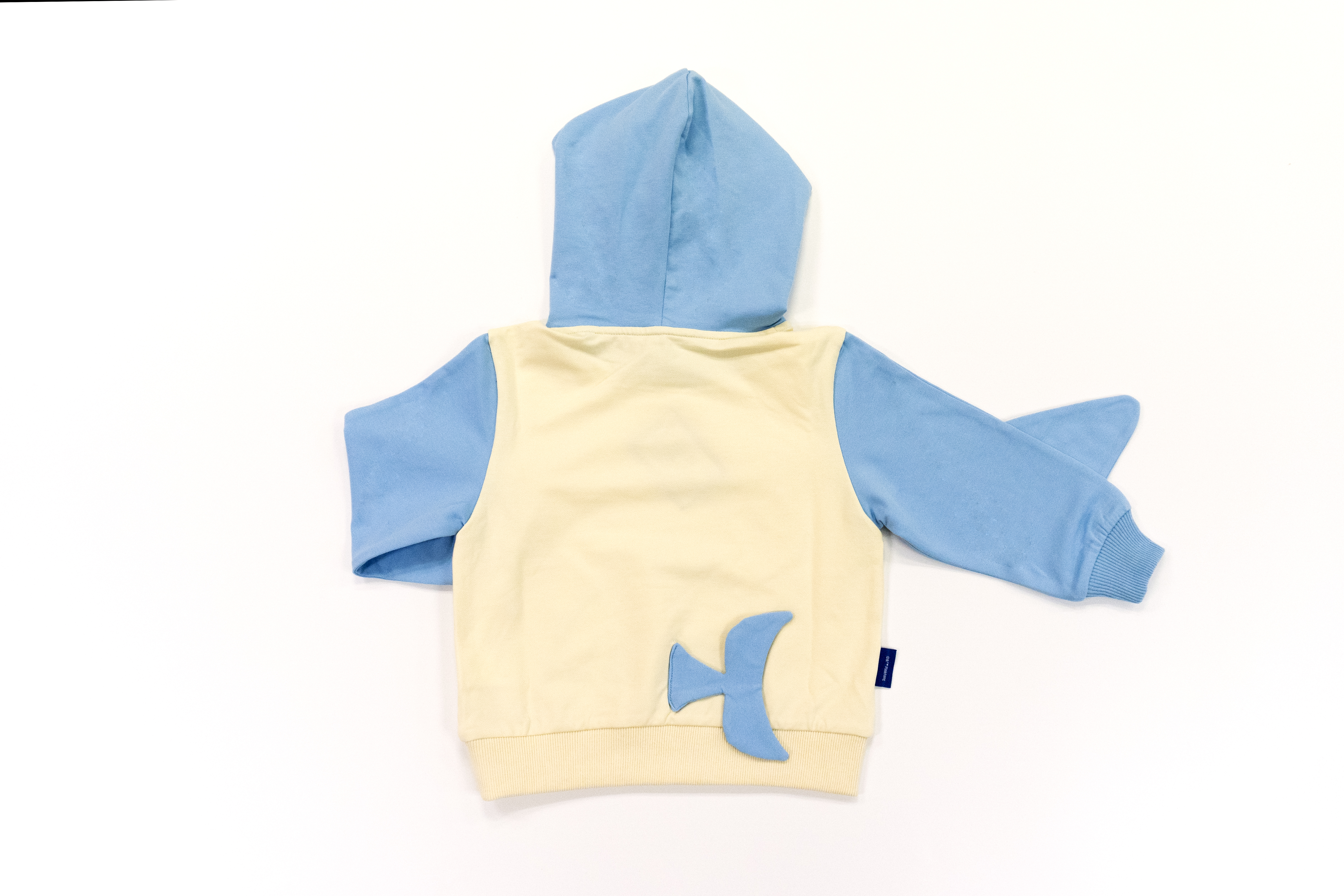 Baby Shark - 鯊魚寶寶 - 造型成人連帽衛衣- 藍色