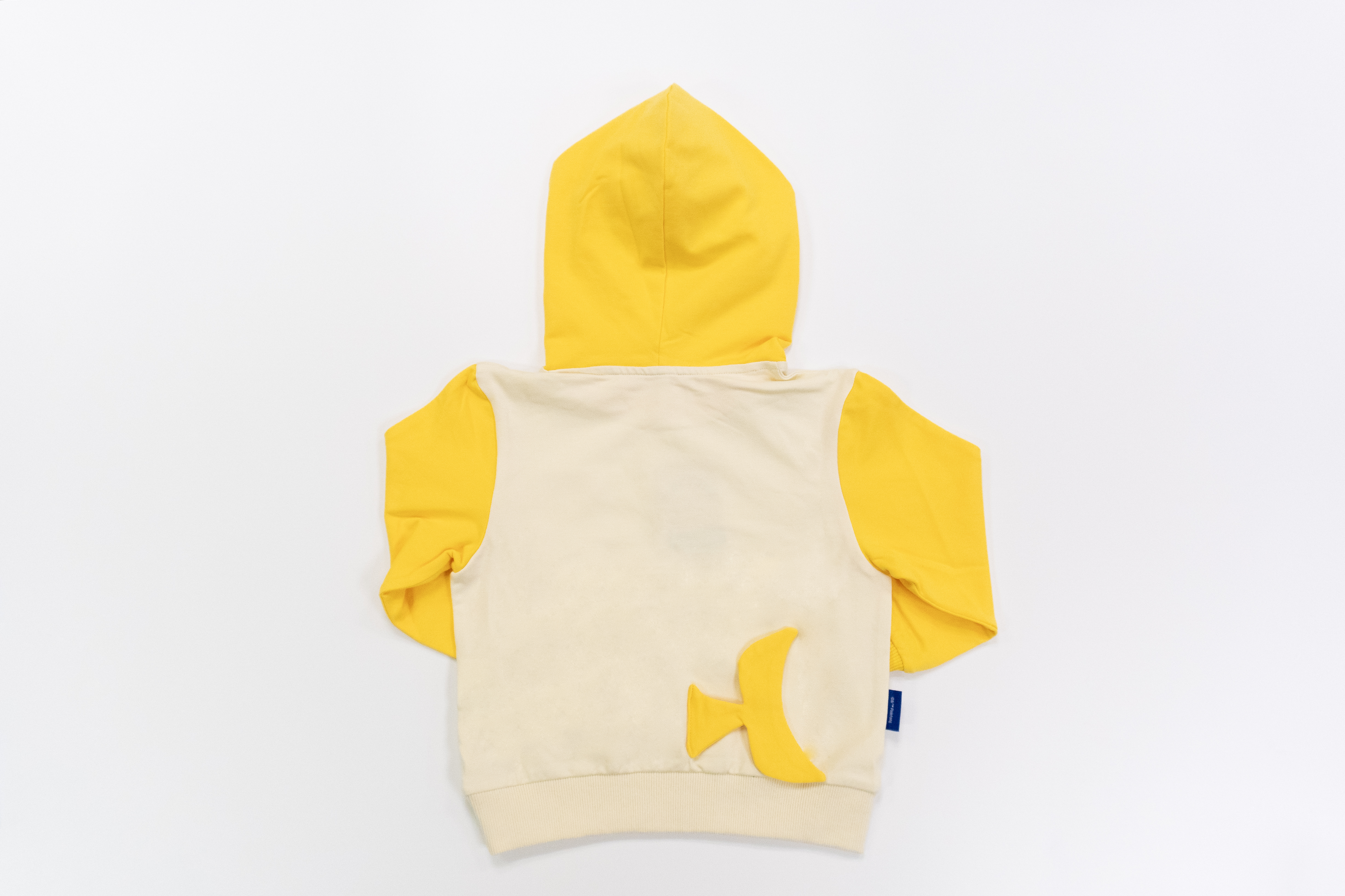 Baby Shark - 鯊魚寶寶 - 造型成人連帽衛衣- 黄色