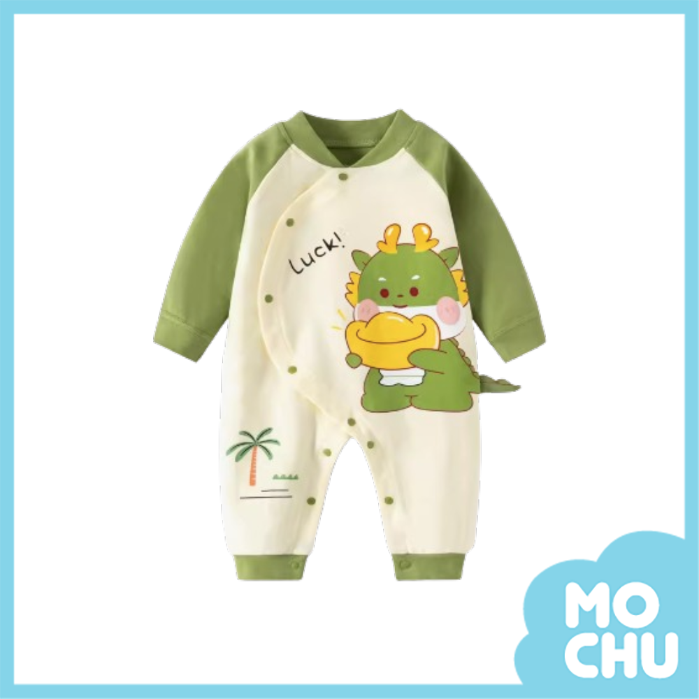 錢龍駕到長袖連身衣