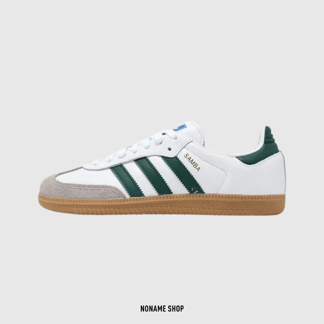 ADIDAS ORIGINALS OG SAMBA 德訓鞋 白深綠 (男/女款)