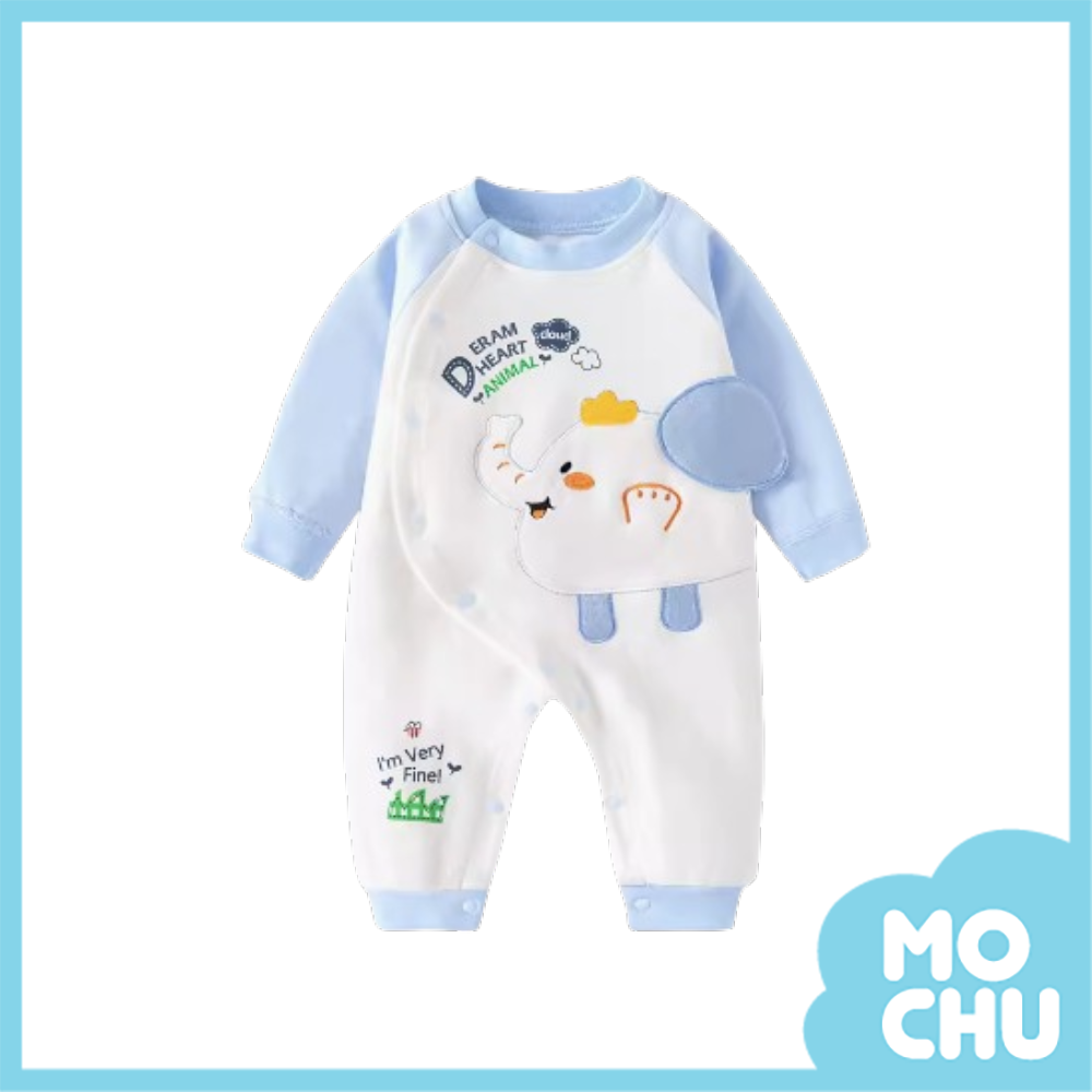 飛天萌趣象長袖連身衣