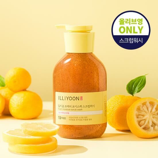 ILLIYOON Fresh Moisture Scrub Wash 400ml