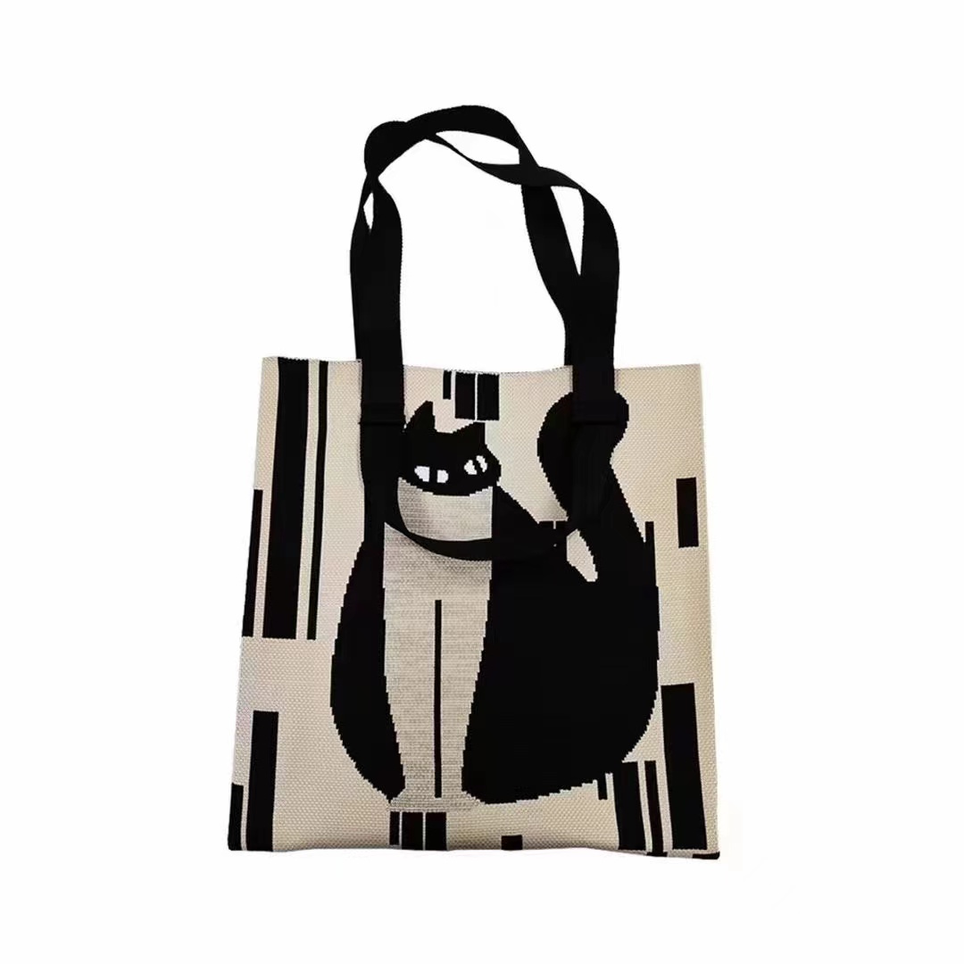 M1240114 | 黑白貓購物包