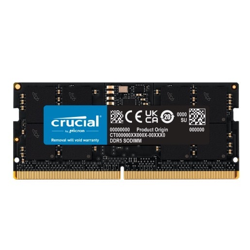 Crucial 美光 DDR5 5600 16GB / 32GB NB RAM 筆記型記憶體