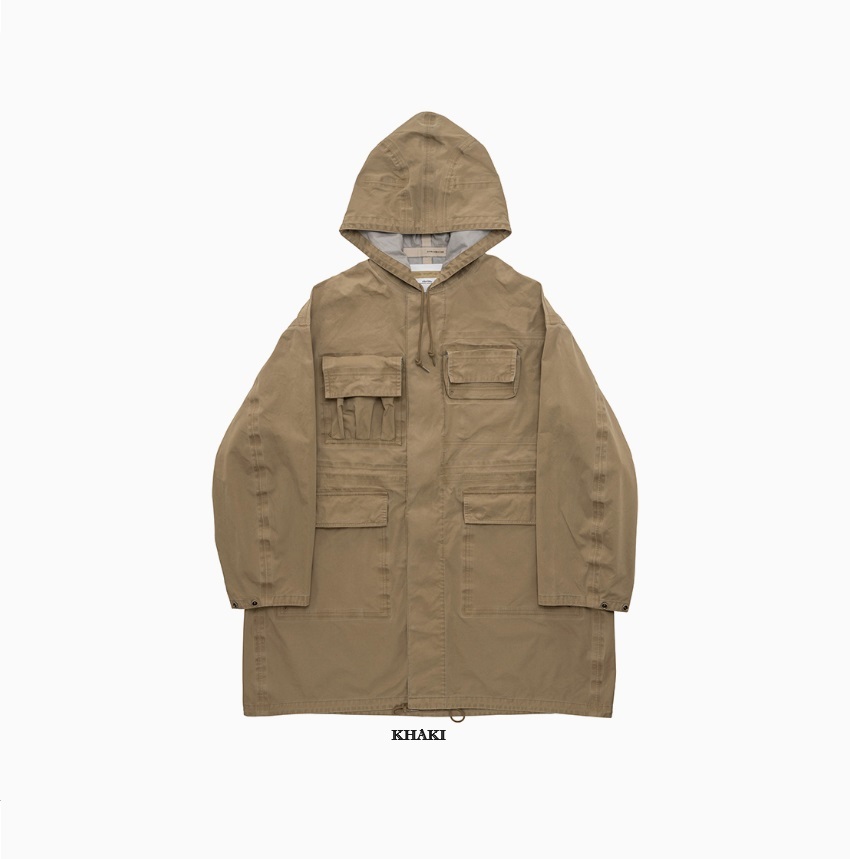 VISVIM COPLESTON FIELD PARKA 3L DMGD *NATURAL DYE 天然染 - KHAKI PRE ORDER ITEM (預訂中)