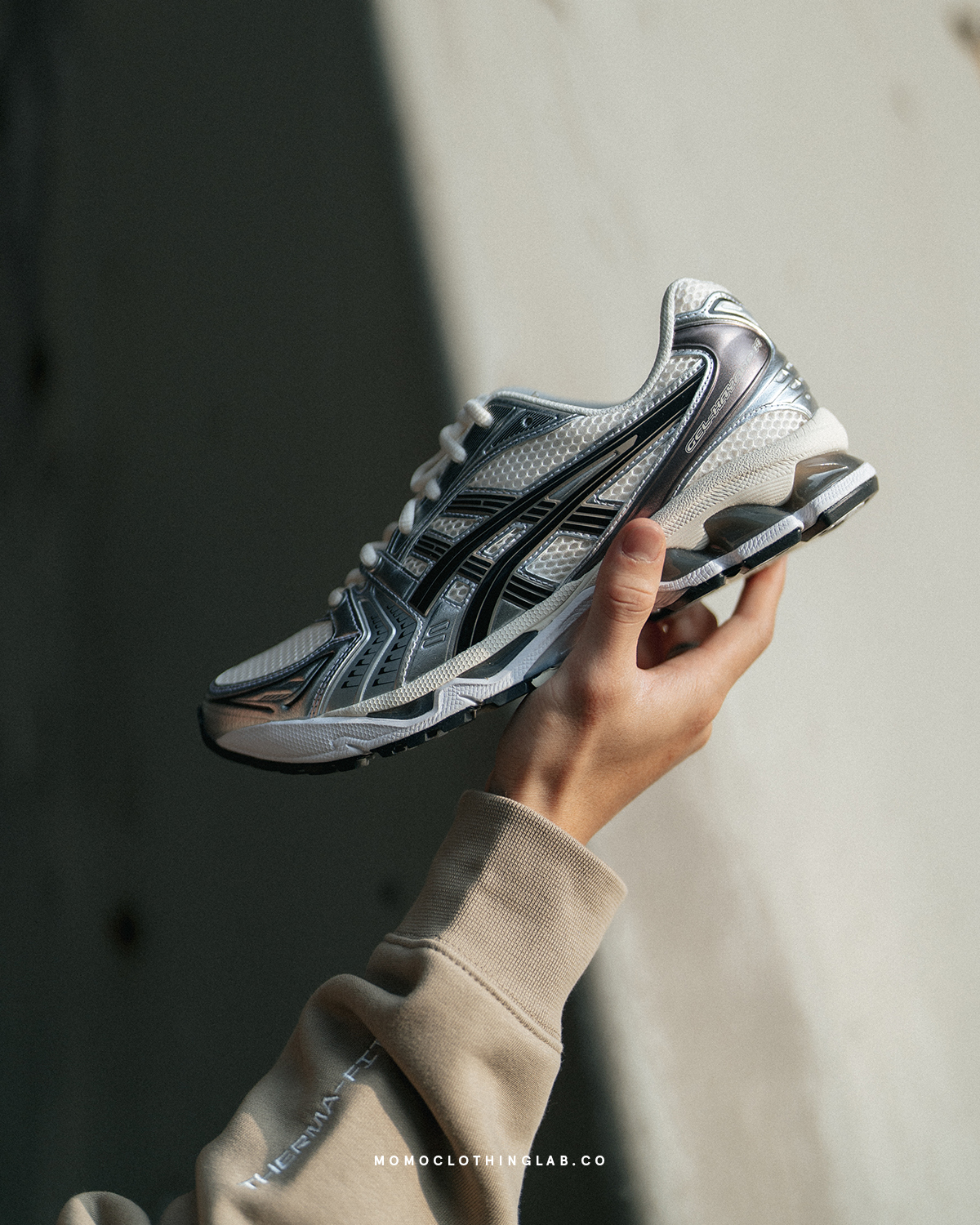 【代購】Asics Gel-Kayano 14 Cream Black 奶油黑銀 1201A019-108