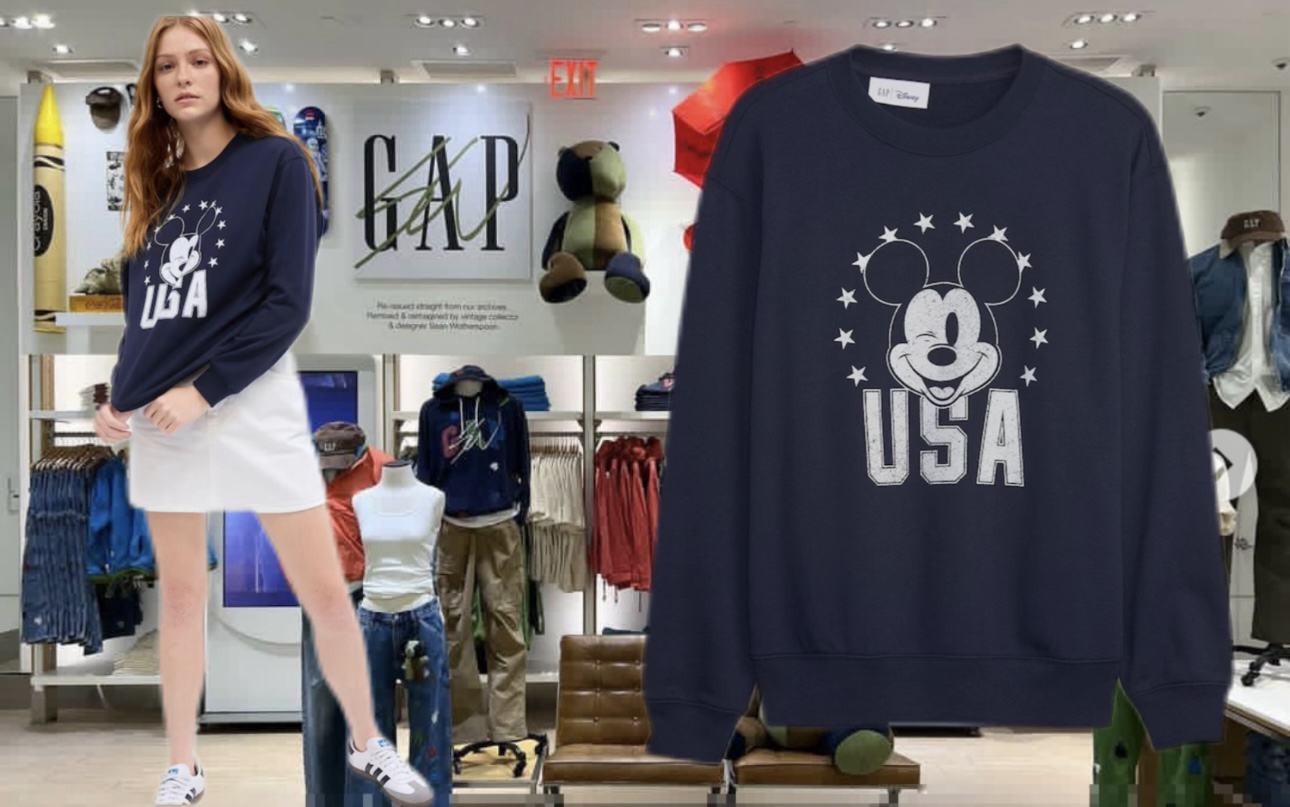 【預購】 Gap K013197 Disney聯名款衛衣