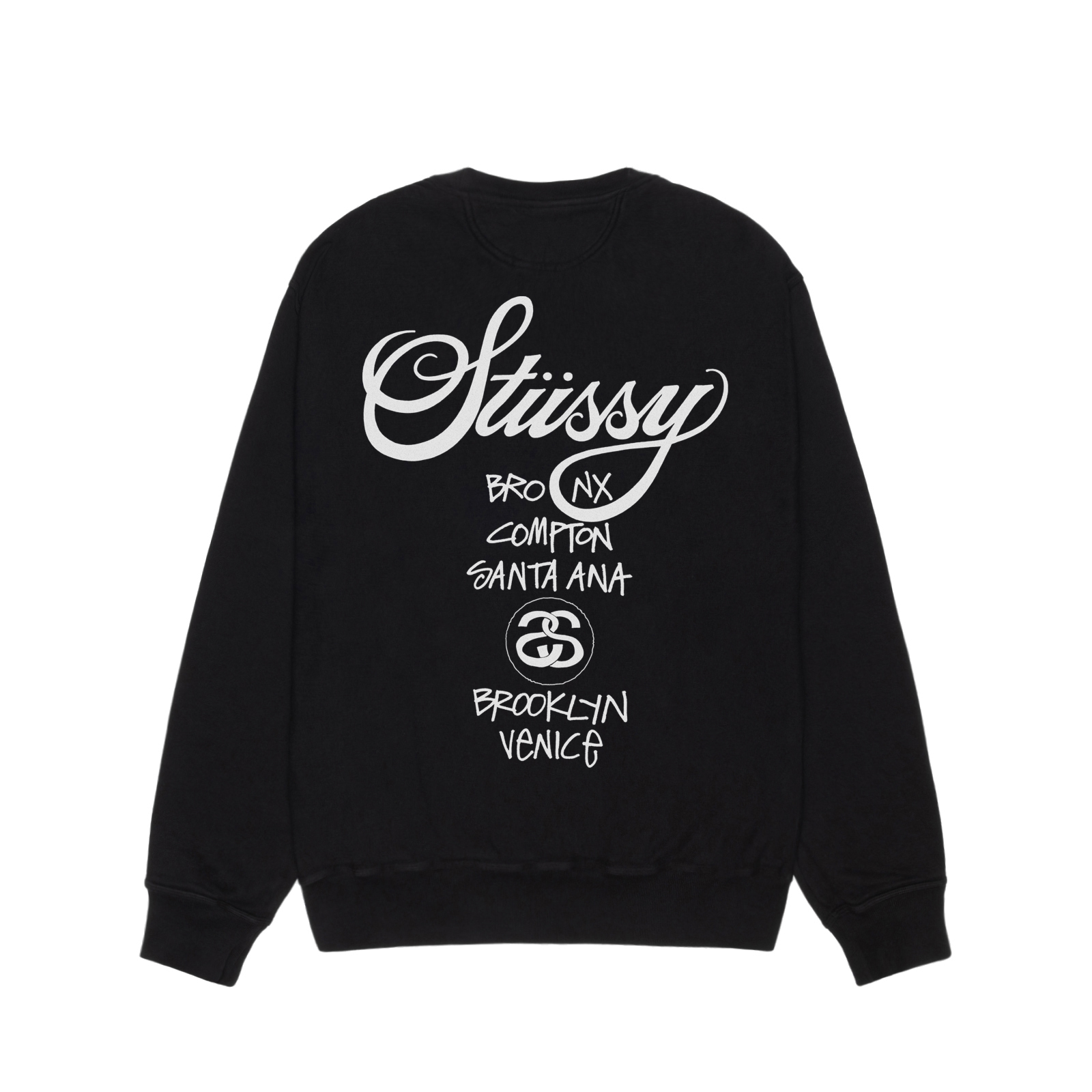 【車庫服飾】Stussy WORLD TOUR CREW / 大學T