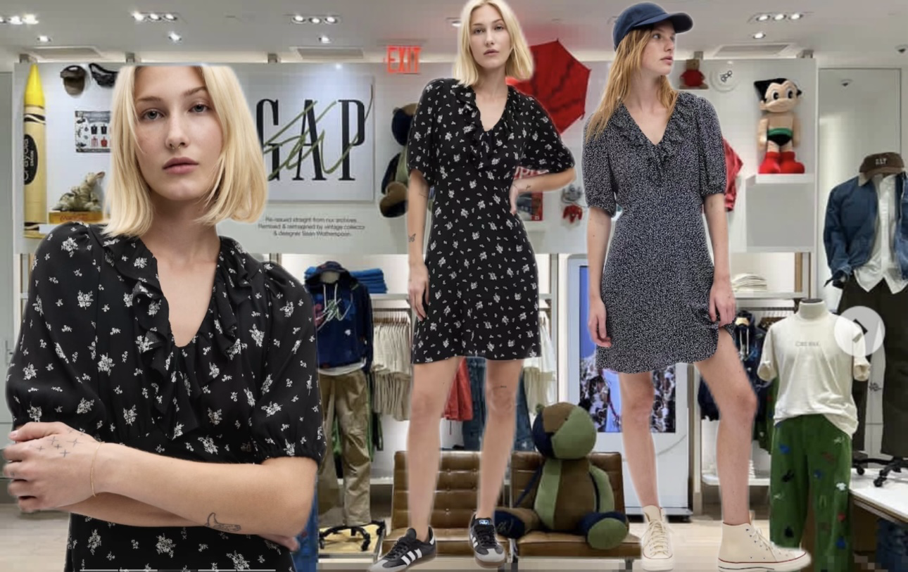 【現貨】 Gap K013198 碎花裙