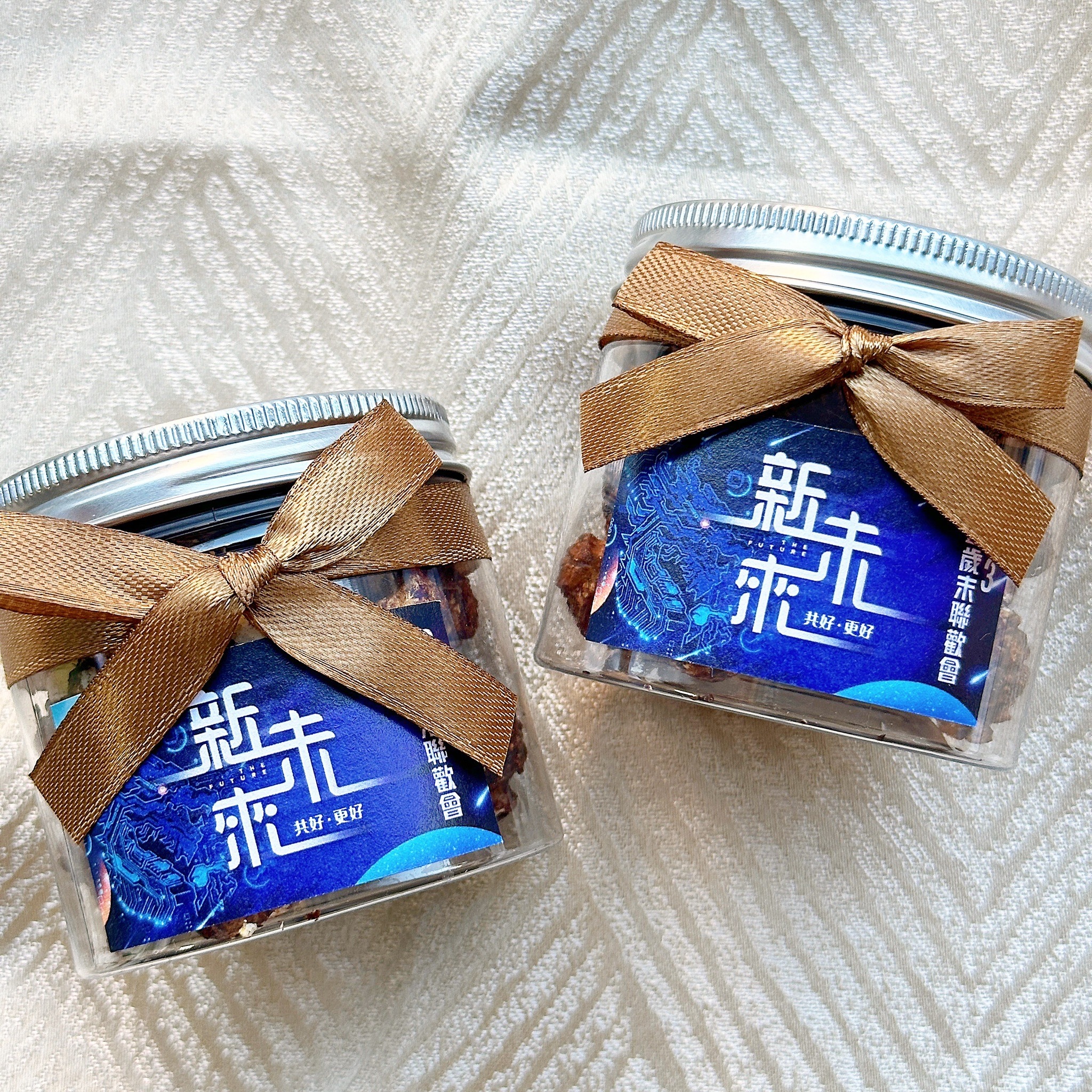 大亨小傳風-透明罐裝婚禮爆米花