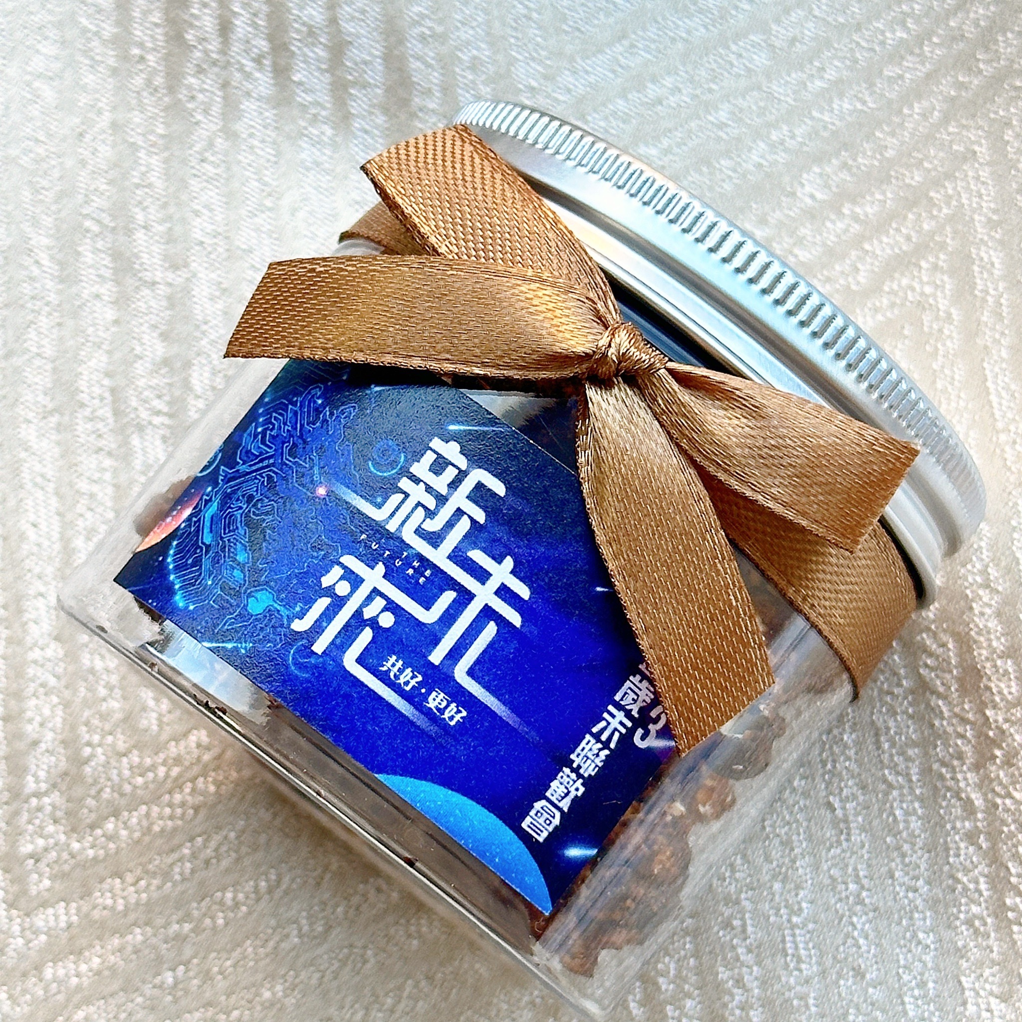 大亨小傳風-透明罐裝婚禮爆米花