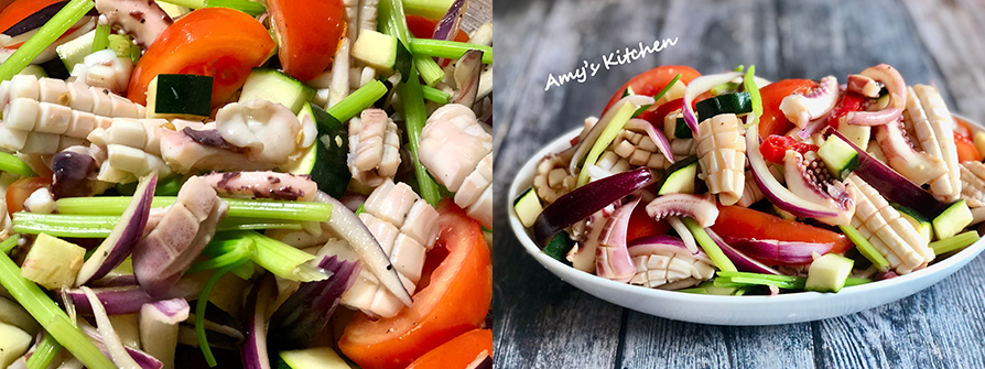 天時莓果-泰式涼拌海鮮-步驟13-14