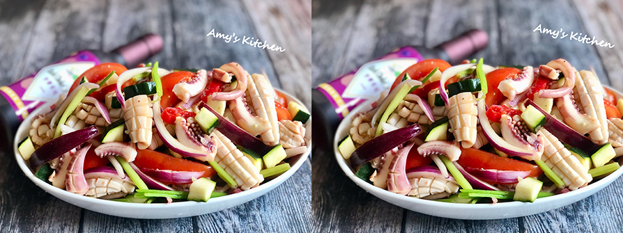 天時莓果-泰式涼拌海鮮-步驟15