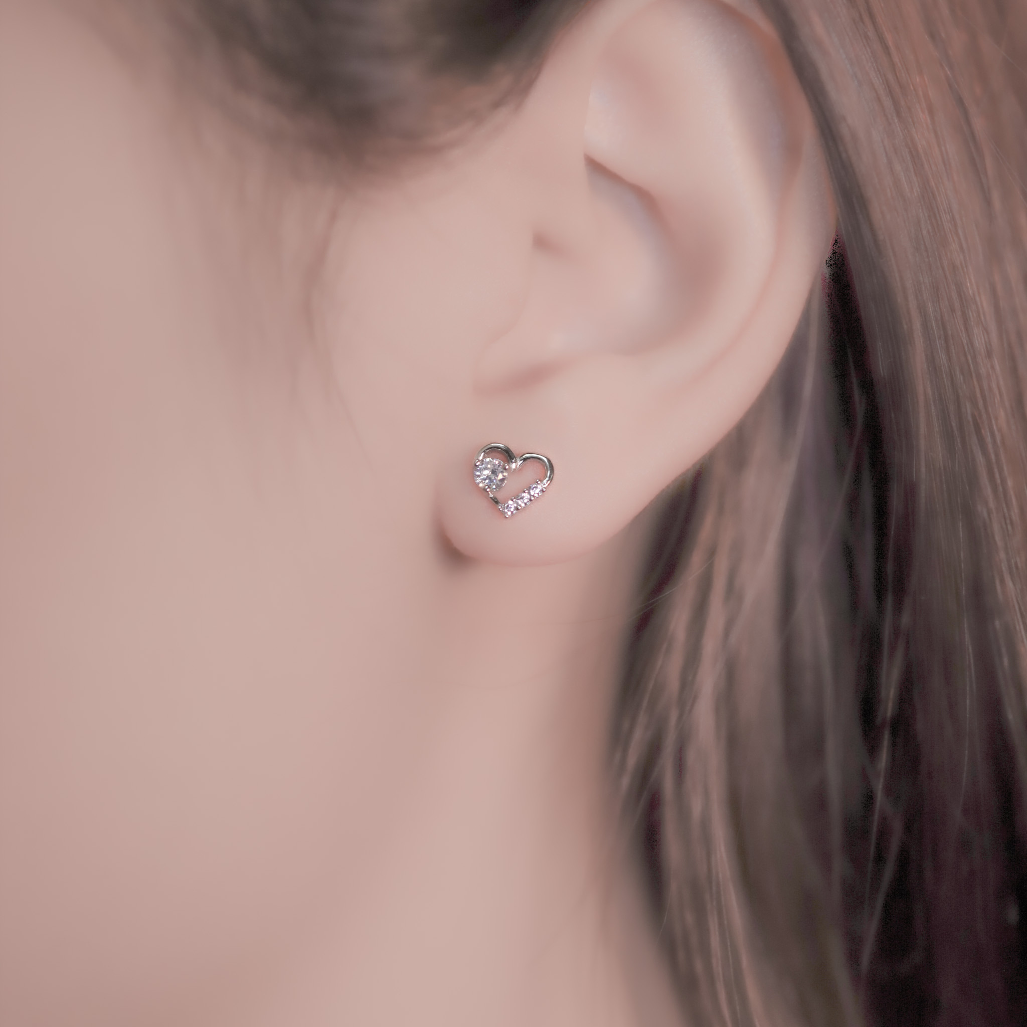 | 925 Silver | You In My Heart Earrings | EA0738 |