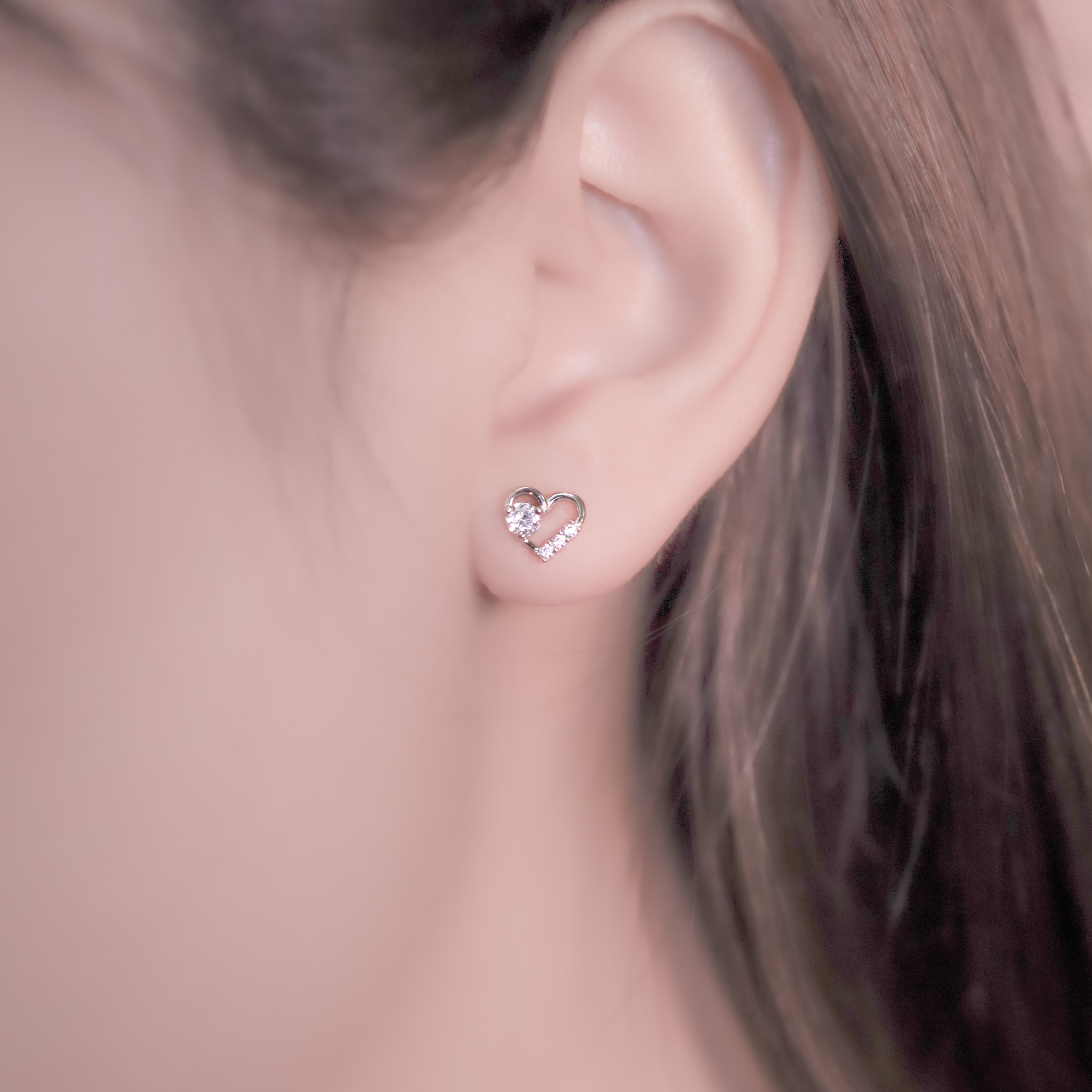 | 925 Silver | You In My Heart Earrings | EA0738 |