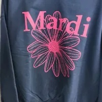 [S] MARDI SWEATSHIRT FLOWERMARDI,NAVY VIOLET, MFK03SPO001NVVT00 (SMD22)